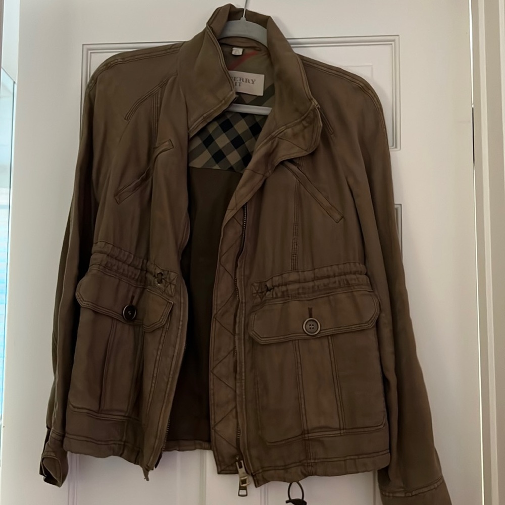 Burberry linen jacket